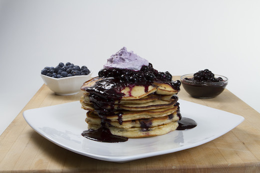 blueberry pancakes