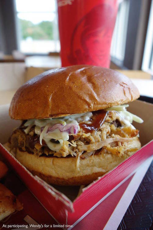 wendy's pulled pork