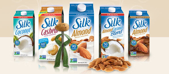 Silk products milk yogurt