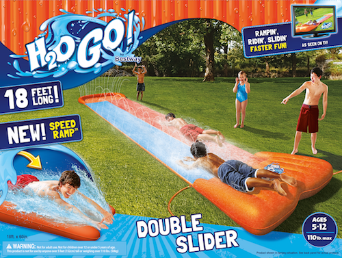 h2ogo aqua ramp double slide